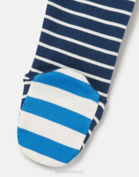 Accessories IE Joules Babies Zippy Organically Grown Cotton Onesie 0-9 Months NAVY LION JVVL430