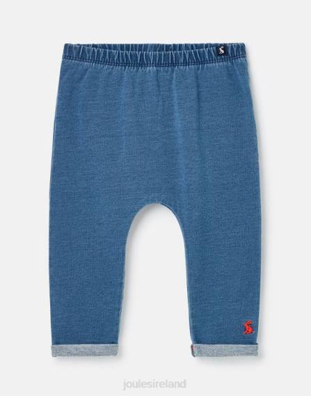Apparel IE Joules Babies Grove Denim Seamless Pants 0-24 Months DENIM JVVL441