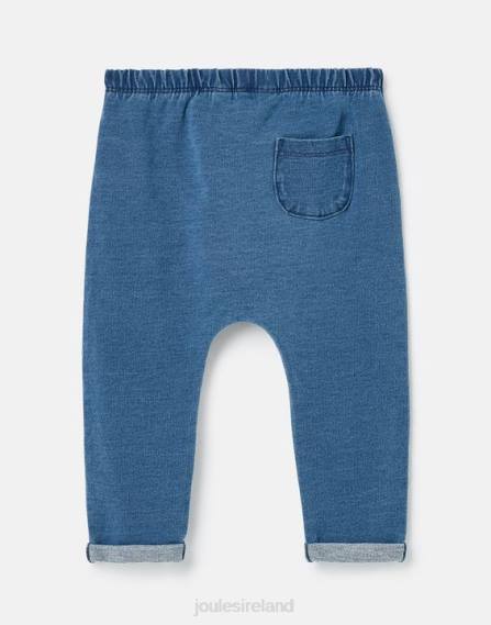 Apparel IE Joules Babies Grove Denim Seamless Pants 0-24 Months DENIM JVVL441