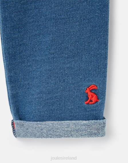 Apparel IE Joules Babies Grove Denim Seamless Pants 0-24 Months DENIM JVVL441