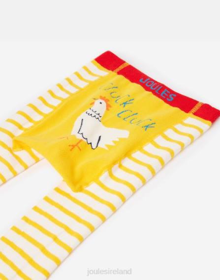 Apparel IE Joules Babies Lively 2 Pack Character Leggings COW CHICK JVVL423