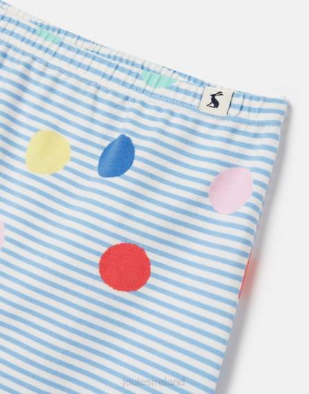 Apparel IE Joules Boys Payton Organically Grown Cotton Legging 0-3 Years MULTI SPOT JVVL393