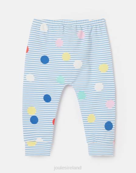 Apparel IE Joules Boys Payton Organically Grown Cotton Legging 0-3 Years MULTI SPOT JVVL393