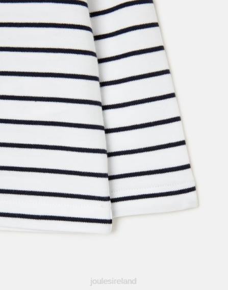 Apparel IE Joules Babies Harbour Stripe Long Sleeve T-Shirt 0 - 3 Years NAVY STRIPE JVVL415