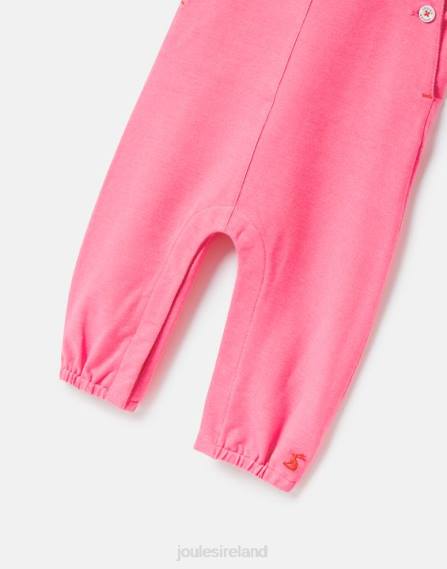 Apparel IE Joules Babies Maybridge Dungarees 0-3 Years AURORA PINK JVVL404