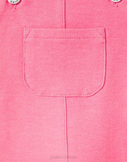 Apparel IE Joules Babies Maybridge Dungarees 0-3 Years AURORA PINK JVVL404