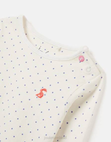 Apparel IE Joules Babies Olive Pack of Two Bodysuits 0-9 Months SPOT STRIPE JVVL416