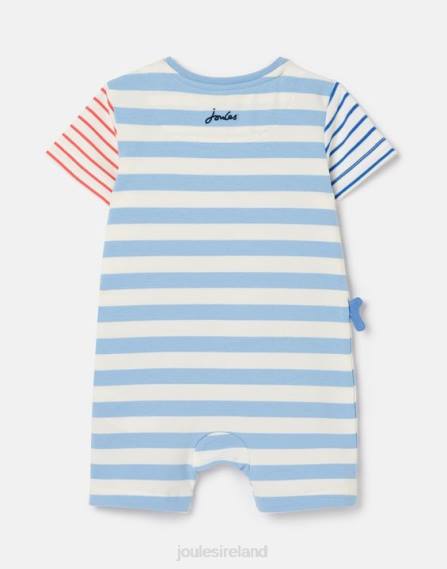 Apparel IE Joules Babies Patch Artwork Romper 0-24 months BLUWHALES JVVL425