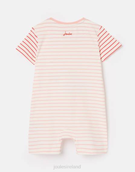 Apparel IE Joules Babies Patch Artwork Romper 0-24 months PNKWEATHR JVVL403