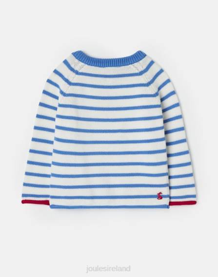 Apparel IE Joules Babies Winnie Intarsia Sweater 0-3 Years BUNNY STRIPE JVVL411