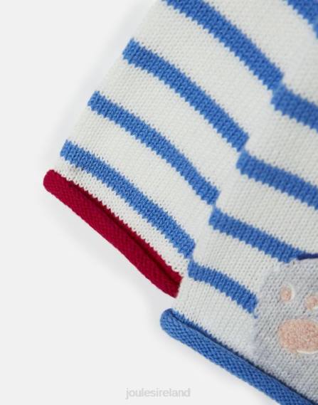 Apparel IE Joules Babies Winnie Intarsia Sweater 0-3 Years BUNNY STRIPE JVVL411