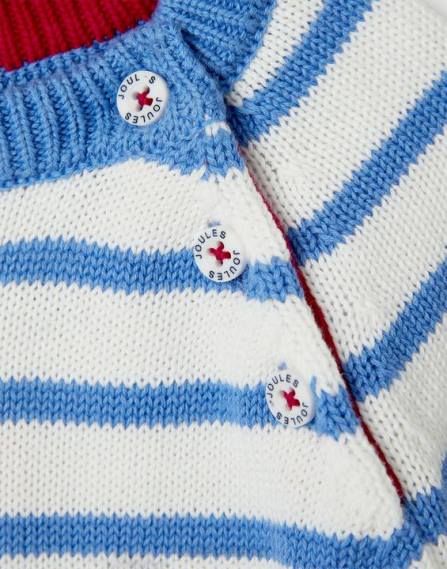 Apparel IE Joules Babies Winnie Intarsia Sweater 0-3 Years BUNNY STRIPE JVVL411