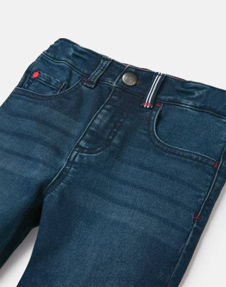 Apparel IE Joules Boys Brandon Jersey Denim Short 2-12 years MID BLUE JVVL370