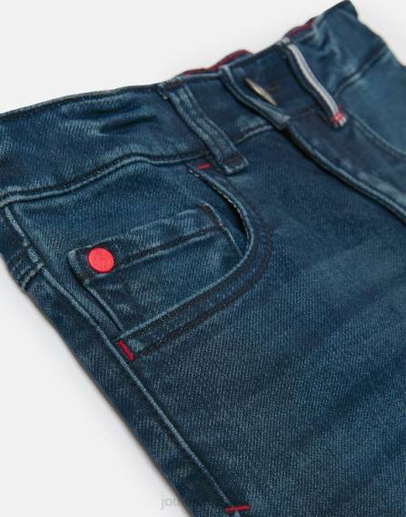 Apparel IE Joules Boys Brandon Jersey Denim Short 2-12 years MID BLUE JVVL370