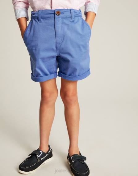 Apparel IE Joules Boys Caleb Chino Shorts 2-12 Years WEDGEWOOD JVVL382