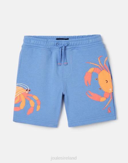 Apparel IE Joules Boys Hamden Novelty Sweat Shorts 2-8 Years LIGHT BLUE CRABS JVVL352