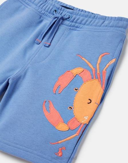 Apparel IE Joules Boys Hamden Novelty Sweat Shorts 2-8 Years LIGHT BLUE CRABS JVVL352