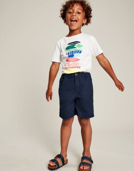 Apparel IE Joules Boys Jake Shorts 2-12 Years FRENCH NAVY JVVL371