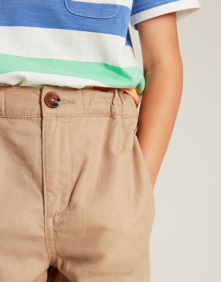 Apparel IE Joules Boys Jake Shorts 2-12 Years LIGHT BROWN JVVL383