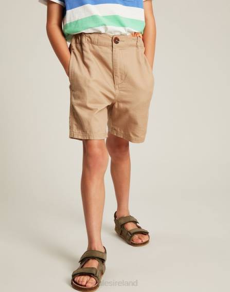 Apparel IE Joules Boys Jake Shorts 2-12 Years LIGHT BROWN JVVL383
