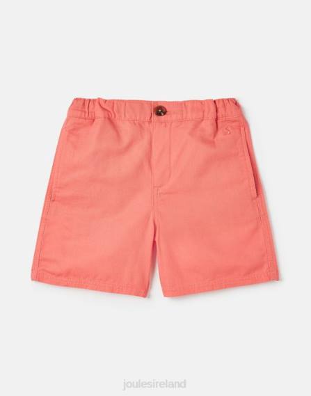 Apparel IE Joules Boys Jake Shorts 2-12 Years SOFT CORAL JVVL384