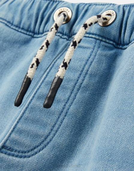 Apparel IE Joules Boys Logan Jersey Denim Joggers 2-12 Years LIGHT WASH JVVL339