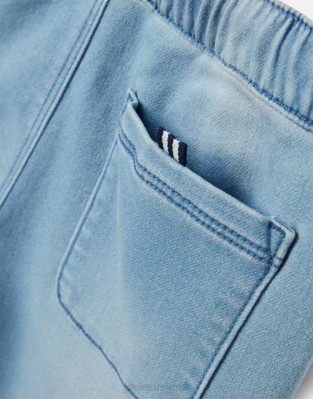 Apparel IE Joules Boys Logan Jersey Denim Joggers 2-12 Years LIGHT WASH JVVL339