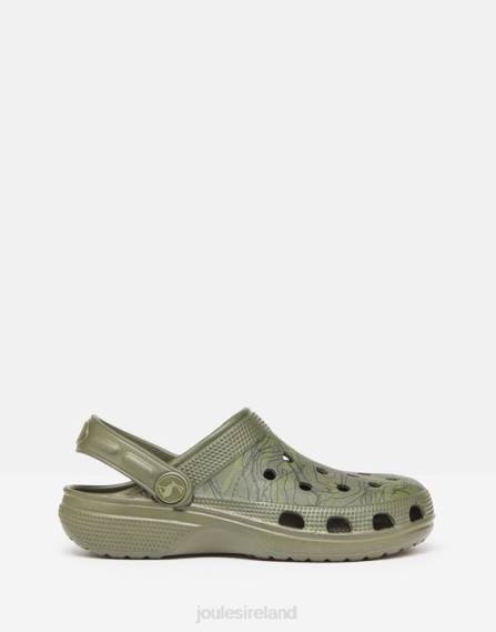 Footwear IE Joules Boys Poole Slip On Clogs CAMOUFLAGE JVVL391