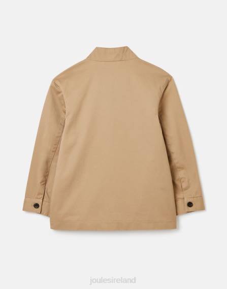 Apparel IE Joules Boys Harrington Jacket 2-12 Years LIGHT BROWN JVVL336