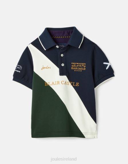 Apparel IE Joules Boys Blair Polo Shirt 2-12 Years FRENCH NAVY JVVL376