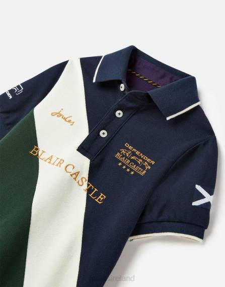 Apparel IE Joules Boys Blair Polo Shirt 2-12 Years FRENCH NAVY JVVL376