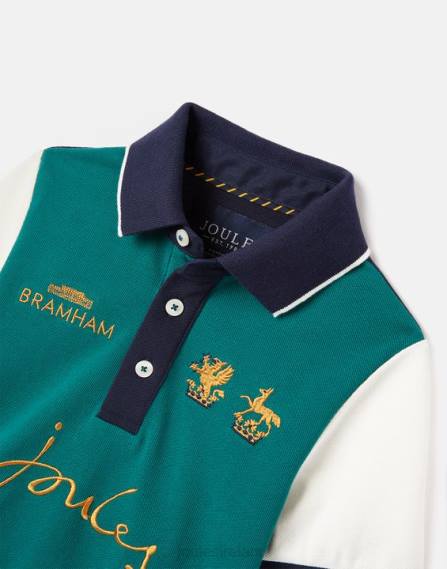 Apparel IE Joules Boys Children\'s Unisex Bramham Polo 2-12 Years PACIFIC JVVL84