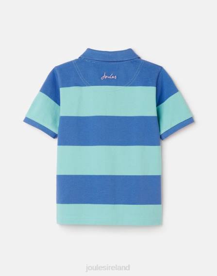 Apparel IE Joules Boys Filbert Stripe Polo Shirt 2-12 Years BLUE STRIPE JVVL335
