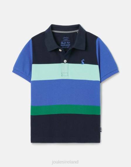 Apparel IE Joules Boys Filbert Stripe Polo Shirt 2-12 years BLUE MULTI STRIPE JVVL385