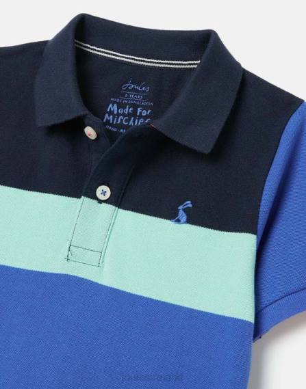 Apparel IE Joules Boys Filbert Stripe Polo Shirt 2-12 years BLUE MULTI STRIPE JVVL385