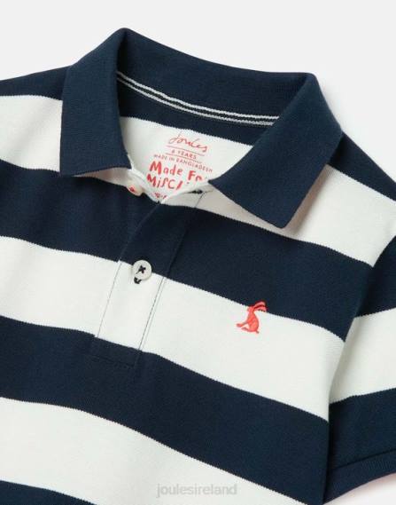 Apparel IE Joules Boys Filbert Stripe Polo Shirt 2-12 years FRENCH NAVY STRIPE JVVL387