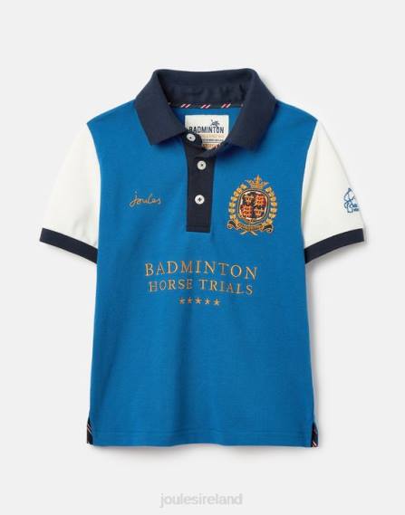 Apparel IE Joules Boys Kids Unisex Badminton Polo Shirt 2-12 Years BLUE JVVL345