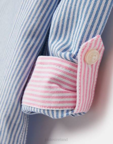 Apparel IE Joules Boys Oxford Stripe Shirt 2-12 Years BLUE STRIPE JVVL348