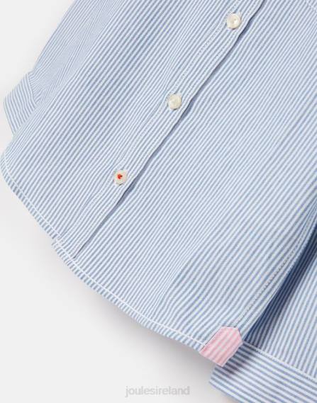 Apparel IE Joules Boys Oxford Stripe Shirt 2-12 Years BLUE STRIPE JVVL348