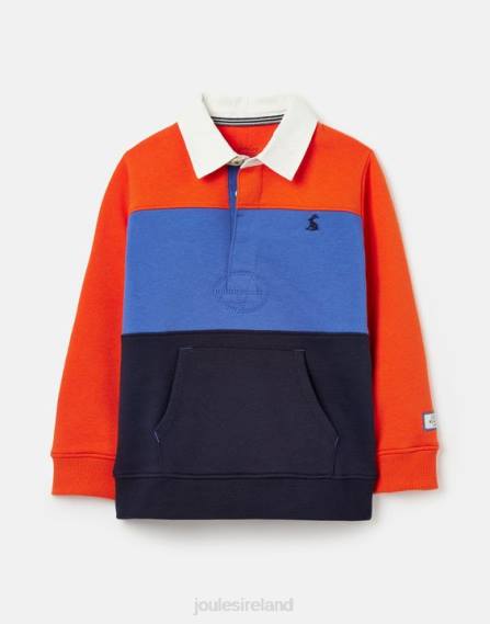 Apparel IE Joules Boys Try Rugby Sweatshirt 2-12 Years NAVY JVVL363