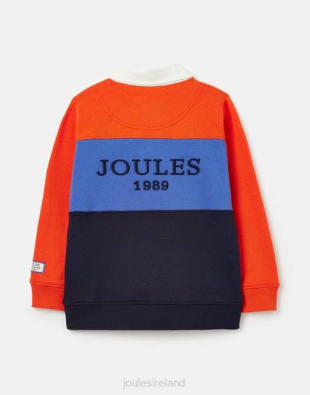 Apparel IE Joules Boys Try Rugby Sweatshirt 2-12 Years NAVY JVVL363