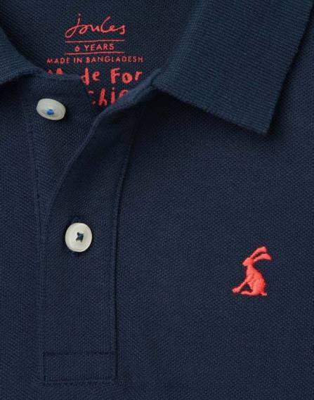 Apparel IE Joules Boys Woody Polo Shirt 2-12 years FRENCH NAVY JVVL372