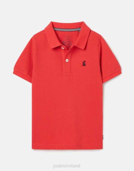 Apparel IE Joules Boys Woody Polo Shirt 2-12 years RED JVVL380