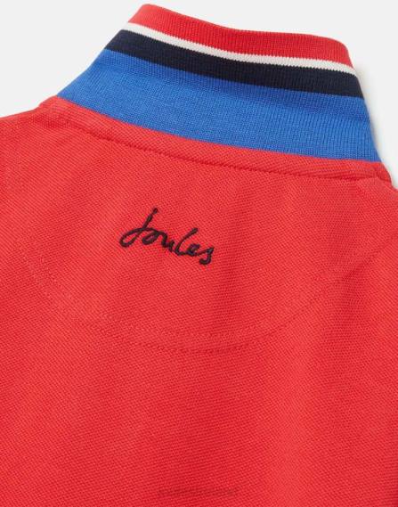 Apparel IE Joules Boys Woody Polo Shirt 2-12 years RED JVVL380