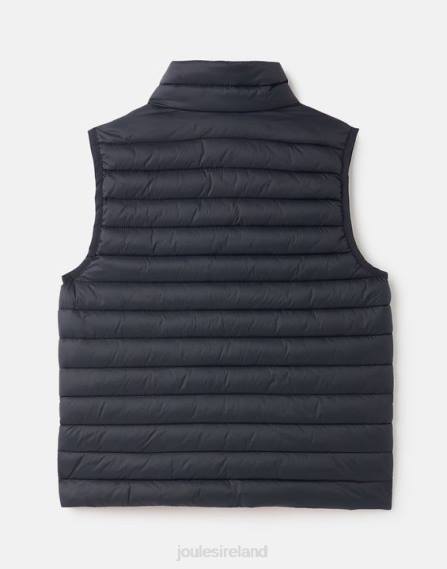 Apparel IE Joules Boys Crofton Showerproof Packable Vest 2-12 Years MARINE NAVY JVVL359