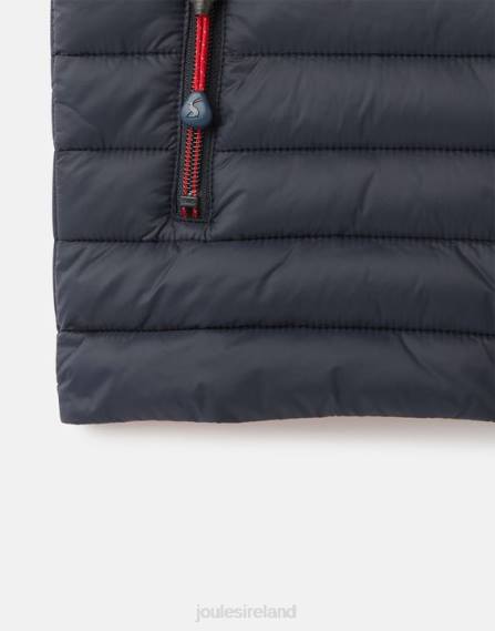 Apparel IE Joules Boys Crofton Showerproof Packable Vest 2-12 Years MARINE NAVY JVVL359