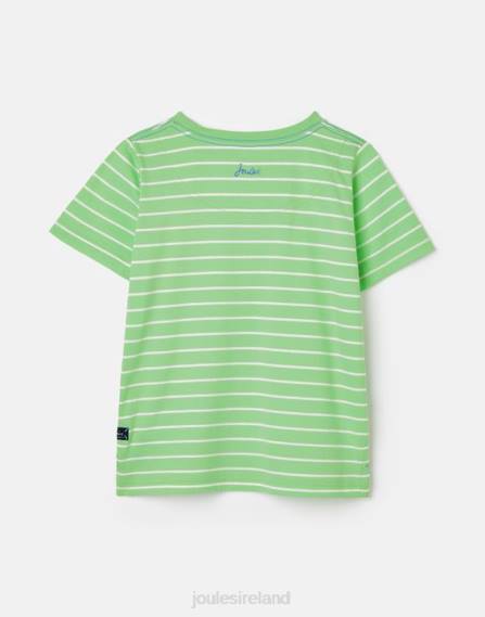 Apparel IE Joules Boys Archie Short Sleeve Applique T-Shirt 2-8 Years GREEN OCTOPUS JVVL367