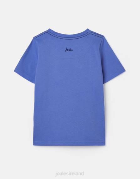 Apparel IE Joules Boys Ben Short Sleeve T-Shirt 2-12 Years BLUE SHARKS JVVL353