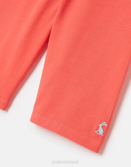 Apparel IE Joules Girls Cartwheel Jersey Legging Shorts 2-12 Years CORAL JVVL288