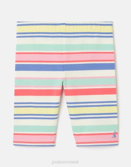 Apparel IE Joules Girls Cartwheel Jersey Legging Shorts 2-12 Years MULTI STRIPE JVVL322